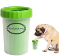 Dog Paw Cleaner, Dog Cat Paw Washer, Quickly and Effectively Clean Muddy Pet Paws Medium (Green)