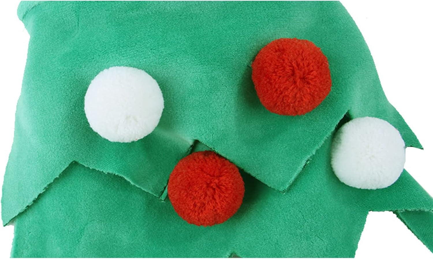 Pet Christmas Costume - Dog & Cat Tree Costume Accessory for Decoration & Party - Green