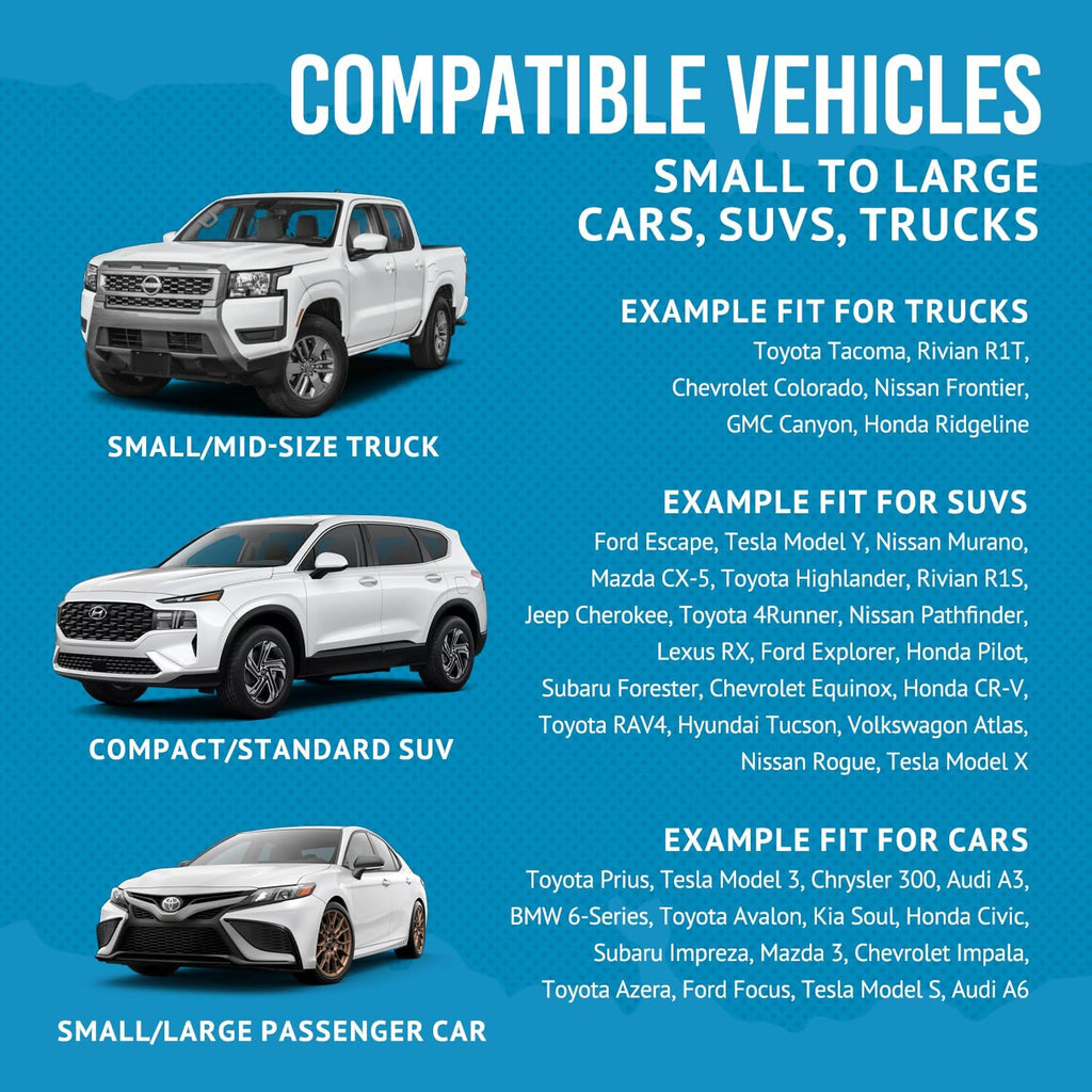 Dog Car Seat Cover for Back Seat 58"X56" Waterproof Pet Seat Cover SUV - Seat Cover for Dogs - Back Seat Protector - Dog Hammock for Car, Seat Cover for Truck (Large)