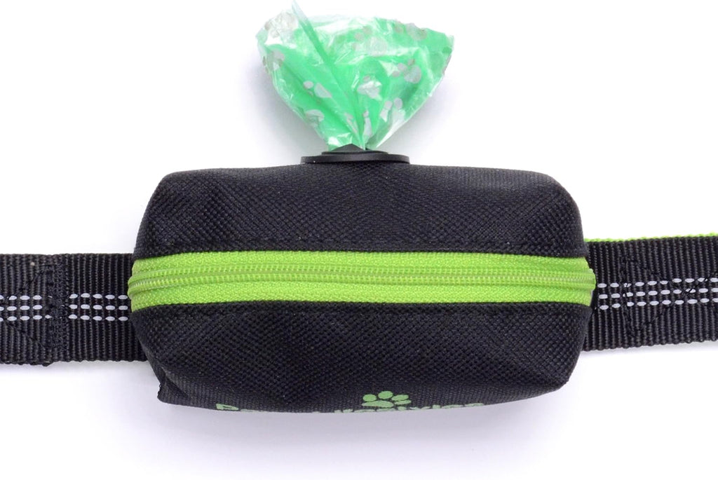 Dog Poop Bag Holder Leash Attachment - Fits Any Dog Leash - Includes Free Roll of Dog Bags – Poop Bag Dispenser