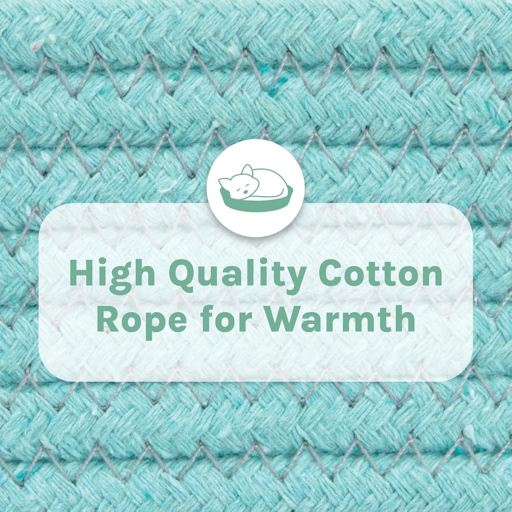 Cat Bed, Cotton, 14"W X 19"L X 5"H