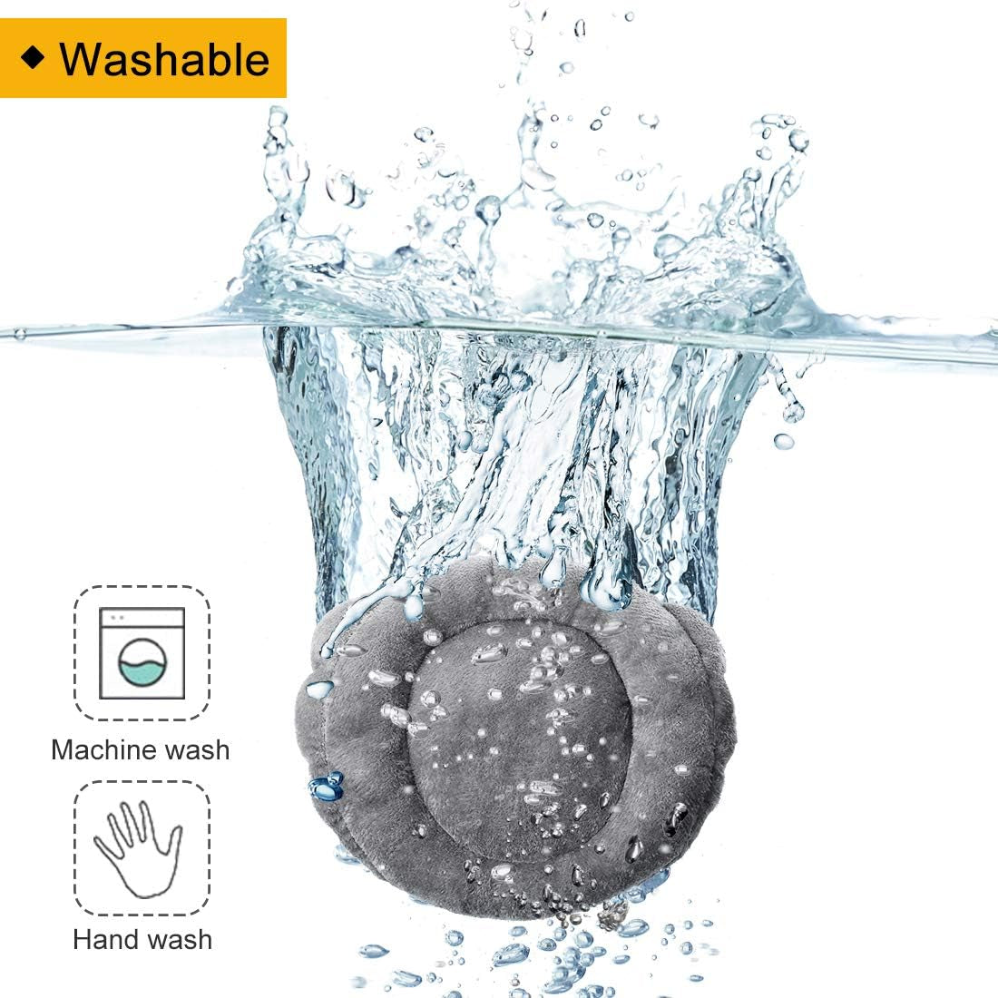 Cat Bed Cat Cave Self-Warming Cat Sleeping Bed Winter Soft Pet Bed Cozy Sleeping Cuddle for Indoor Cats Rabbit