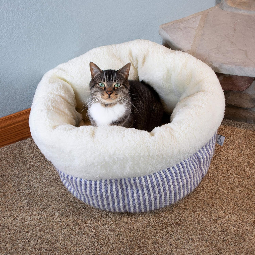 Deep Dish Donut Bed, off White (CM-10086-CS01)